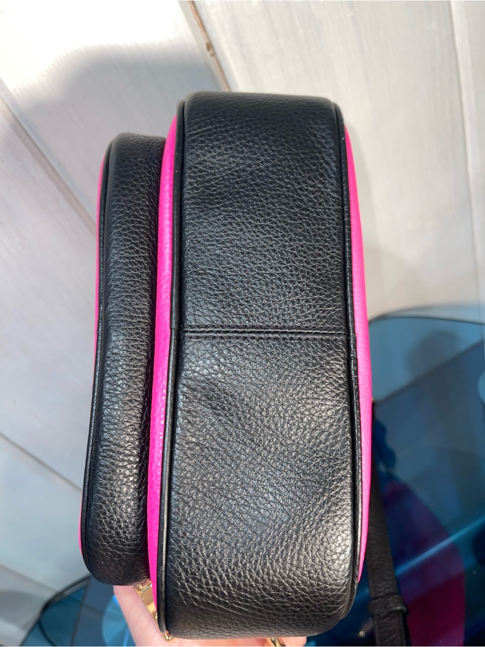 COACH Court Crossbody Bag Fluorescent Pink C6078 NWOT - Picture 8 of 13